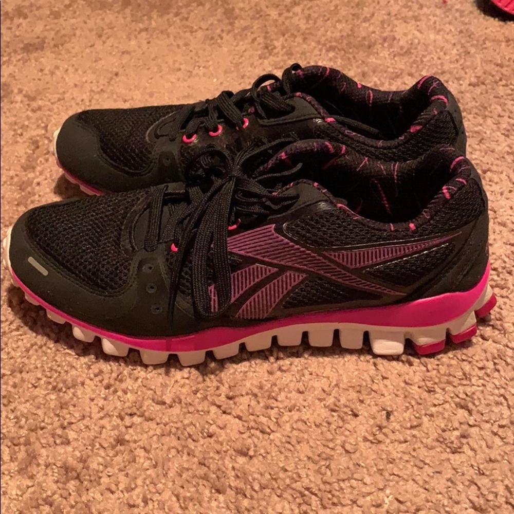 Reebok Breast Cancer Awareness shoes.